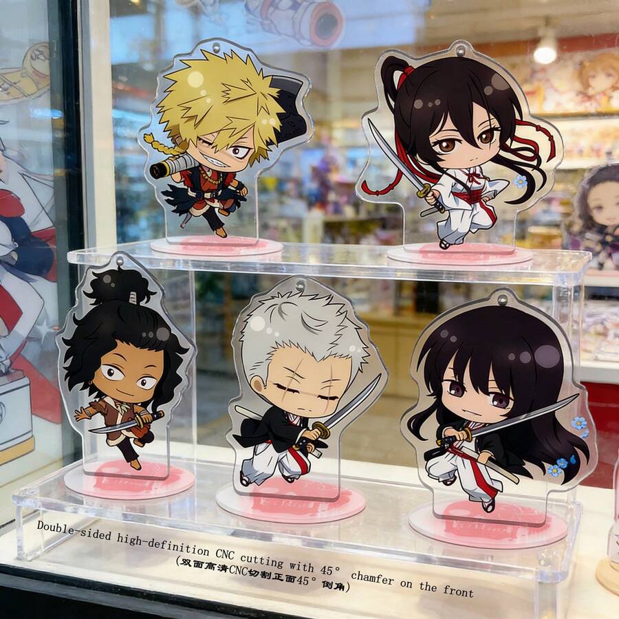 Q-Version Jigokuraku 2 Anime Acrylic Standee, Precision Cut Seamless Layered Design - Multicolor - View 1