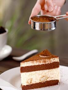 手持式迷你40目面粉筛，糖粉可可粉筛，家用烘焙筛 - 彩色 - 查看 3