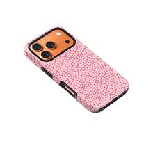 Ốp lưng điện thoại 2 trong 1 hai lớp họa tiết chấm bi hồng, thời trang xuân/hè, được thiết kế dành cho bạn bè châu Âu, tương thích với iPhone 17, 16, 15, 14, 13, 12, 11 Plus, Pro Max & Air, món quà sinh nhật/lễ Phục Sinh hoàn hảo. - màu đen - Xem 5