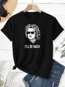 Women T-Shirts - Black - View 8
