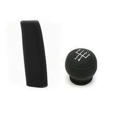 1 Set Of 2 High-Quality Silicone Gearshift Converters And Handbrake Covers - Fashionable Automotive Interior Accessories - Improve Your Driving Experience With A Comfortable Grip And Appearance - A - View 12
