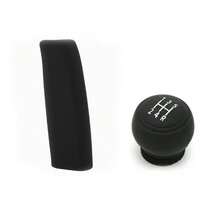1 Set Of 2 High-Quality Silicone Gearshift Converters And Handbrake Covers - Fashionable Automotive Interior Accessories - Improve Your Driving Experience With A Comfortable Grip And Appearance - A - View 11
