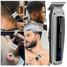 1pc USB Rechargeable Electric Bald Head Shaver, Hair Clipper, Home Use Electric Razor - Multicolor - View 8