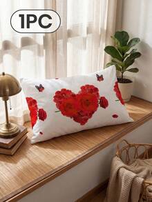 1pc/2pcs Printed Pillowcase, Without Pillow Insert, Daily Polyester Soft & Skin-Friendly Pillowcase, Comfortable Home Textile, Suitable For Living Room, Bedroom, Outdoor, Sofa Decor, Oeko-Tex Certified - Multicolor - View 14