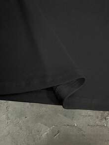 你并不孤单，还有虫子！趣味昆虫爱好者女士短袖圆领印花T恤，适合日常户外穿着，2026春夏新款街头时尚休闲黑色 - 黑色 - 查看 4