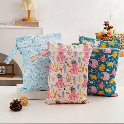 1PC Mini Wet Dry Bag With Handing Swimsuit Bag