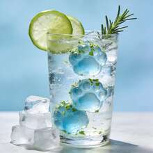 1个猫爪硅胶模具，蛋糕模具，狗爪模具，树脂模具，果冻模具，布丁模具 - 彩色 - 查看 8