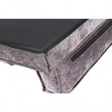 pet2go® Sillón Cama para Perro/Mascota cómoda Espuma ortopédica Funda removible y 100% Lavable Sofá - Sillón Premium Gris Oscuro Small - Gris Oscuro - Ver 4