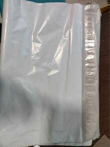 100个加厚快递袋，物流包装袋，结实耐用的快递袋，物流包装袋，服装快递包装袋，可重复密封包装袋，创业袋，手提袋，毕业礼品袋，派对礼品包装袋，多种尺寸可选 - 彩色 - 查看 4