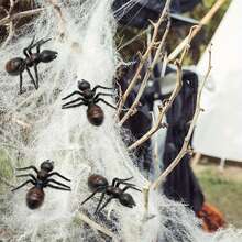 20 con kiến giả bằng nhựa cỡ lớn, côn trùng giả, côn trùng bò sát giả bằng nhựa dùng để trang trí Giáng sinh, lễ hội hóa trang, tiệc Halloween, đạo cụ trang trí cho người lớn. - Xem 3