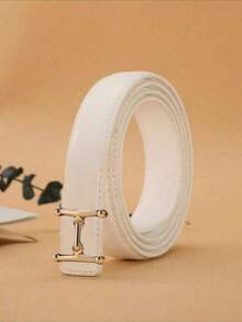 1条女士H型扣细腰带，适合搭配连衣裙和牛仔裤 - 彩色 - 查看 15