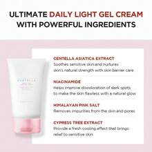 SKIN1004Madagascar Centella Poremizing Light Gel Cream 2.53 Fl.Oz (75ml) | Tightens Pores | Soothes Irritated Skin - Centella asiatica - Xem 5