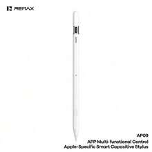 REMAX AP09 Smart Capacitive Stylus Handwriting Pen Delivers Precise, Smooth, And Responsive Control, Perfect For Note-Taking, Digital Drawing, Studying, And Professional Design On Compatible Tablets. - White - View 2