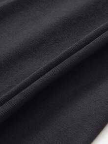 Men's Casual Short Sleeve Round Neck T-Shirt For Commuting, Emo, 2000s Style - màu đen - Xem 8