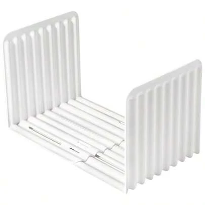 Adjustable Sliding Divider Partition Shelf, Fridge Drawer Organizer, Wardrobe Drawer, Desk Storage Separator, Suitable For Refrigerator, Closet, Desk, Storage Tool