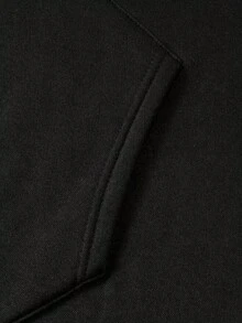 Men's Hoodie With Vintage  Print, Long Sleeves, Regular Fit, Pocket, Warm Lining And Slightly Stretchy Fabric, Streetwear Style. - 灰色 - 查看 2