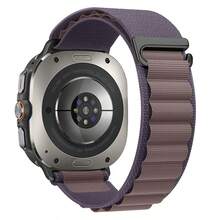 1条 Alpine Loop 尼龙运动表带，无缝隙弧形表耳，兼容三星 Galaxy Watch 7 Ultra 47mm - Watch 7 Ultra - 查看 8