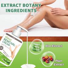 AURANY 200克无痛温和脱毛膏，适用于唇部、腋下、腿部、手臂和私密部位，5分钟快速脱毛，清洁脱毛 - 膏狀 - 查看 3