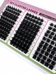 300D+200D+160D/160D+100D+60D 尖端睫毛簇接睫毛 180pcs/260pcs 加厚尖端單根睫毛 10-18mm 極其蓬鬆睫毛接睫毛 D/DD 捲度睫毛接睫毛 獨特尖端簇單根仙女簇睫毛 貂毛睫毛 - DD - 查看 7