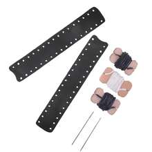 [Free Shipping]DOG Genuine Leather Lever Wrap For Lever Action Rifles & Shotguns, Handcrafted - 黑色/黑色加厚 - 查看 9