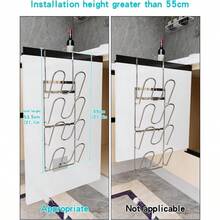 Cabinet Pot Lid Organizer, Door Mounted Pot Cover Rack, Pot Lid Storage, Cabinet-Hanging Type Pot Lid Rack, 304 Stainless Steel Pot Cover Support In Kitchen, Cabinet And Food Cabinet - Round - View 1