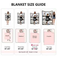 The Plim Plim Cartoon Blanket Is Comfortable And Warm, Making It A Lovely Halloween Gift For Children. Printed With Images Of Plim Plim Riding A Circus Ride, The Blanket Is Made Of Flannel And Perfect For Relaxation. Children's Blanket - 白色 - 查看 3