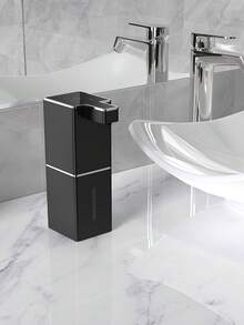 1pc Automatic Soap Dispenser, Rechargeable Bathroom Liquid Soap Dispenser, Touchless Hand Wash Foam Soap Dispenser, Wall-Mounted For Bathroom, Restroom, Kitchen, Hotel, Hospital, Shopping Mall, Easy Installation With USB Charging Cable And Wall Sticker - P7 - View 11
