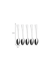 5pcs Stainless Steel Spoons, Main Course Spoon, Dessert Spoon, Coffee Spoon, Ice Cream Spoon, Watermelon Spoon, Tableware Soup Spoon For Adults - View 15