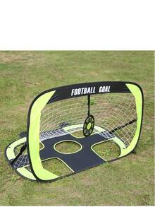 1个二合一迷你便携式折叠足球门，移动足球训练门架 - 彩色 - 查看 8