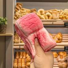 1个厚面团慢回弹模拟揉面玩具，放松揉面面包，超柔软奶香味仿真食物甜点装饰玩具 - 彩色 - 查看 14