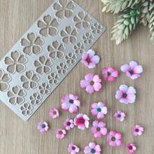 1pc Creative Flower Metal Cutting Die, DIY Scrapbooking Photo Decoration Embossing Paper Mold, Scrapbook Card Making - A - View 2