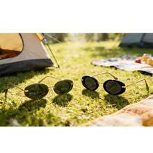 2 Pairs Oval Fashionable Eyeglasses, Flattering, Versatile Gold Rimmed Glasses For Spring/Summer - Multicolor - View 4