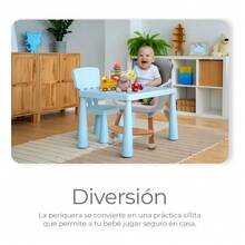 4-In-1 Adjustable Baby High Chair For Feeding, Dark Gray - Grey - View 3