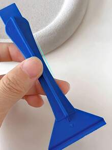 Leopard Print Mixed Graphic Steel Plate With Backing Board, French Cartoon Cat Grid Transfer Nail Art Tool - Multicolor - View 3