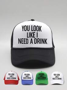 1pc Embroidered Five-Pointed Star Baseball Mesh Cap, Adjustable Outdoor Sun Protection Casual Hat For Men & Women, Suitable For Spring, Autumn, Travel, Beach, Y2K Style - Sponge Mesh Cap - View 13