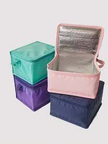 Minimalist Fashionable Portable Foldable Insulated Bag - Cooler Bag, Lunch Bag And Food Container, Suitable For Home, Kitchen, Outdoor And Camping (Non-Food Contact Grade) - View 1