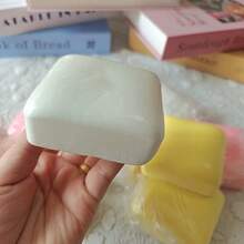 New Milk Scented Milk Brick Stress Relief Toy, Slow Rebound Sticky Squeeze Toy With Thick Realistic Texture, Finger Suction Simulated Square Bread Squeeze Ball, Creative Stress Relief Gift For Adults & Students - Multicolor - View 15
