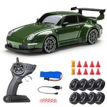 1:24 Scale Remote Control Drift Racing Car, 2.4G RC Car, Top Speed Over 20km/H, High-Speed Racing Car, Drift Car With Drift Tires, Obstacles And Lights, Suitable For Christmas - Multicolor - View 19
