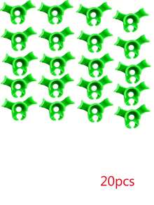 20pcs Plastic Garden Potted Plant Bending Tube Clips, Red & Green Plant Training Fixator 90 Degree Bending Clips - Multiple Styles - View 16