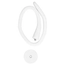 Support magnétique universel pour porte de lave-linge, support de porte de lave-linge à chargement frontal flexible et réglable, en alliage d'aluminium blanc avec silicone anti-moisissure et éliminateur d'odeurs - Voir 3
