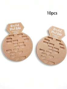 Conjunto de 10 cartões Mad Libs para chá de panela, ideal para chá de casamento, noivado e despedida de solteira. Feito em papel kraft. - Conjunto de jogos para festa de casamento - Ver 7