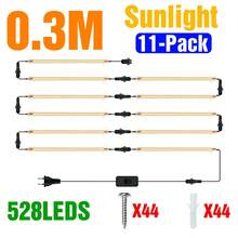 LED Grow Light Bar Full Spectrum AC220V Green Plant Lamp UV IR Red Blue Indoor Hydroponic Flower Seedling Potted Succulent Vegetables Tomato Cactus Bonsai Moss Fish Tank Aquatic Plants Cultivation Growth Box Fill Lighting Pink /Sunlight 1-12Heads With EU Plug 30CM/50CM 11.81Inch/19.69Inch - EU C Type Plug(220-240V) - View 17