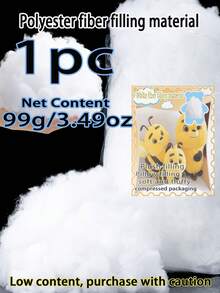 1 Set Of 399g/798g Filling Cotton, Ultra-Fine Down Cotton, Vacuum Compressed Woven Silk Cotton, Polyester Filling Material, Suitable For Filling Pillows, Pillows, Woven Dolls,Rembourrage Coussin - Filler - View 9