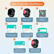 New Multifunction Colorful Smart Watch, 260mAh Large Battery Capacity, Rich Dial Options, Support Calling & Music Playback, Multiple Sports Modes, Remote Camera & Music Control, Perfect Gift For Men And Women - View 9