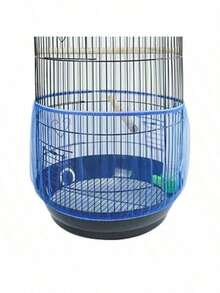 1pc Bird Cage Cover, Shading And Breathable Cage Cover, Waterproof And Dustproof Birdcage Cover For Night, Durable, Washable And Windproof, Suitable For Parrots And Small Pet Birds, Includes Storage Bag - Multicolor - View 22