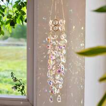 Gold Plated Crystal Hanging Ornament, Suitable For Window Sills And Gardens, Can Be Used For Indoor And Outdoor Decor And Parties - A - View 19