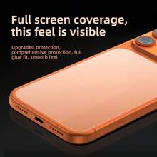 Apple 17 ProMax/17 Pro Matte Back Film + Lens Base Film Set, Ultra-Thin Naked Feel, Anti-Fingerprint Anti-Scratch, Adsorption Residue-Free Full Coverage Protective Film - Frosted Back Film + Frosted Base - View 1