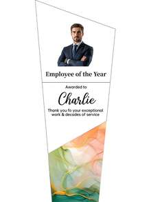 1pc Customized Acrylic Award Plaque, Can Customize Photo And Text, Corporate Recognition Trophy, Employee Award, Retirement Or Appreciation Gift For Staff And Management, Business Recognition Plaque - Multicolor - View 13