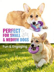 Đồ chơi gặm cho thú cưng màu tím-xanh ombre, giúp làm sạch răng và giảm buồn chán. - Nhiều màu - Xem 3