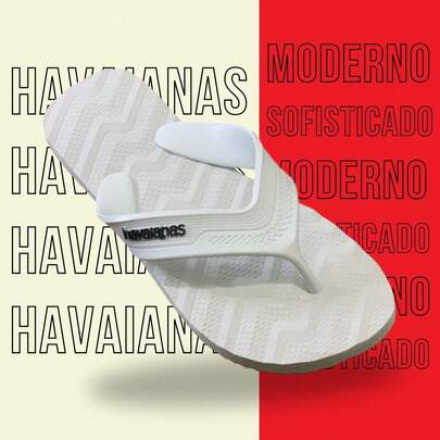  Havaianas Track Waves Chinelo Masculino  Casual    Verão  Ar livre